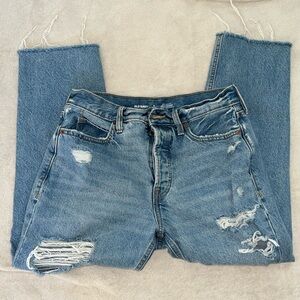 Old Navy Sky-High Straight Jeans